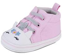Sterntaler 2302120 Bebé-Niñas First Walker Shoe, Rosa, 21 EU