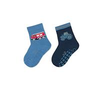 Sterntaler ABS-Söckchen DP Feuerwehr, Calcetines niños unisex, samtblau, Normal