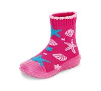 Sterntaler Adventure-Socks Sealife, Calcetín pantufla Niñas, Magenta, 28