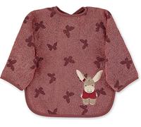 Sterntaler Ärmellätzchen Babero con Mangas Emmily, Rosa, Talla única Unisex bebé