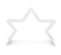 Sterntaler Arco de estrella, Madera, Edad: 0-18 meses, 63 x 90 x 49 cm, Blanco