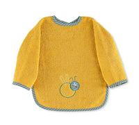 Sterntaler Babero con mangas, Oso Ben, Talla 50 x 73 x 0,5 cm, Amarillo