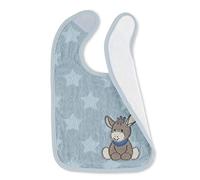Sterntaler Babero Emmi el burro, Dimensiones: 38 x 26 x 1 cm, Color: Azul