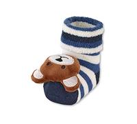 Sterntaler Baby Rattle Socks Teddy Bear Medias Unisex bebé (Pack de 1)