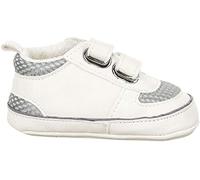 Sterntaler Baby-Schuh Botas, Bebé-niños, Blanco (Weiss 500), 19/20 EU (9-12 Meses Bebé UK)