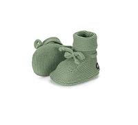 Sterntaler Bebé Niña Lazo Punto Zapato, verde, 14 EU
