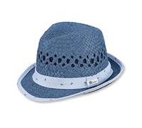 Sterntaler Bebé-Niños Chapeau De Gorra Bebe Not Applicable, Azul (Jeansblau 348), 49