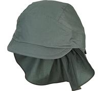 Sterntaler Bebé-Niños Schirmmütze m. Nackenschutz Sombrero para Clima frío, dunkelgrün, 53