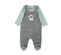 Sterntaler Bebé-Niños Strampler-Set Nicki Stanley Mono Not Applicable, Gris (Gr 599), 52 (Talla del Fabricante: 50)