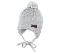 Sterntaler Bebé-Niños Strickmütze Gorro Not Applicable, Plata Mel., 43