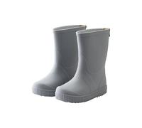 Sterntaler Botas de agua - Botas de lluvia unisex para niños con suela extraíble - Botas impermeables para niños - Botas de barro y lluvia, gris medio, 27 EU