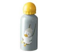 Sterntaler Botella infantil de aluminio con diseño de pato Edda Lou, capacidad 400 ml