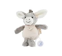 Sterntaler Caja de música pequeña de Burro Emmi Girl - Peluche con Mecanismo Intercambiable, melodía La-Le-Lu, Cintas para Viajar, Ayuda a Dormir, Color Rosa