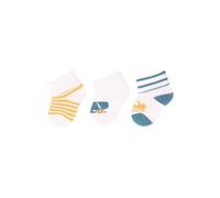 Sterntaler Calcetines de Primera Clase, Paquete de 3 Unidades, Blanco, Talla única (Pack de 3) para Niños
