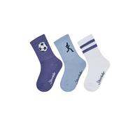 Sterntaler Calcetines deportivos para niños, Azul tinta., 31-34