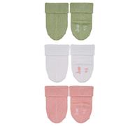 Sterntaler Calcetines para bebé o niña, pack de 3 unidades, color rosa pálido, 16 (8502200)