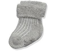 Sterntaler Calcetines para bebés, Edad: 4-6 meses, Talla: 16, Gris claro (Plata moteada)