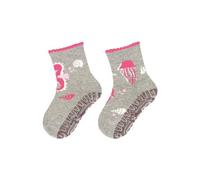 Sterntaler Calcetines para niña (paquete de 2), Color gris claro., 18