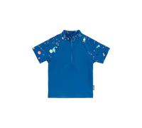 Sterntaler Camiseta de baño de Manga Corta Espacio, Azul Cobalto, 12 Meses