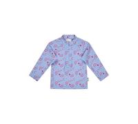 Sterntaler Camiseta de baño de Manga Larga con Estampado arcoíris - Protección UV 50+ - Camiseta de natación para niña con Cuello Alto - Camiseta UV para niña con Cremallera Frontal y Protector de