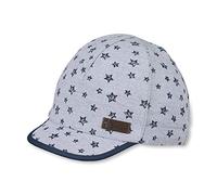 Sterntaler Casquette Gorro de Punto, Gris (Rauchgrau 566), XXXX-Large (Talla del Fabricante: 47) para Bebés Gorra, Bebé-Niños, Gris (Rauchgrau 566), 47 (Tamaño del Fabricante: 47)