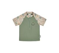Sterntaler Conjunto de Camiseta de natación de Manga Corta para niño, diseño de león (1 Unidad), Verde Mate, 116
