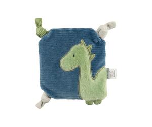 Sterntaler Dino Rexi - Cojín de calor para bebés y niños con bonitas aplicaciones, diseño de dinosaurio, color azul