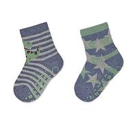 Sterntaler Dp T-rex - Calcetines para bebé con estrellas Azul tinta. 24