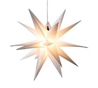 STERNTALER Estrella de plástico Jumbo Ø 1m 18 puntas, blanco