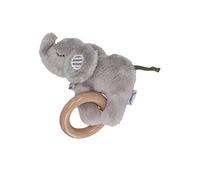 Sterntaler Figura de juguete unisex para bebé, con anillo de agarre, elefante Eddy, para bebé, color gris