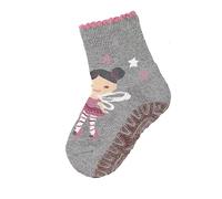 Sterntaler Flying Floor-whizzers Air Calcetines, Gris (Silver Mel. 542), 5 años (Talla del Fabricante: 28) para Niñas