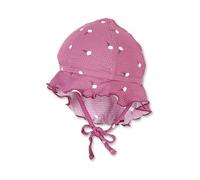 Sterntaler Gorra con Diseño de Flores con Protección para El Cuello Y Cinta - Gorro de baño con protección para el Cuello y Cinta Niñas