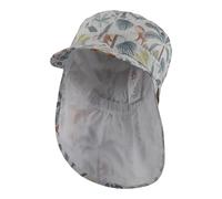 Sterntaler Gorra con protección para el Cuello de la Selva, Blanco, XXS Unisex Adulto
