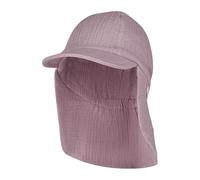 Sterntaler Gorra con Protector de Cuello de Muselina con Cinta, Verde Mate, 45