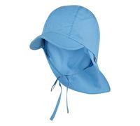 Sterntaler Gorra con visera para el cuello, unisex, para bebés y niños, con protección para el cuello y orejeras insertables, protección UV 50+, gorro de verano para atar, popelina (orgánico)