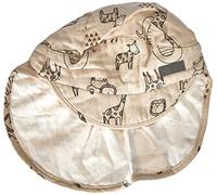 Sterntaler Gorra con Visera y protección para la Nuca, para niño, Beige, 45 cm