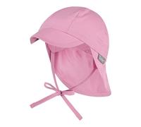 Sterntaler Gorra Unisex con protección para el Cuello con Orejeras y Cinta para Atar, Rosa Perla, 45