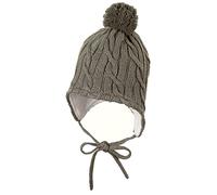 Sterntaler Gorro con pompón, Verde Oscuro, 49