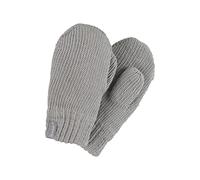 Sterntaler Guantes de punto unisex para niños, plata jaspeada, 1