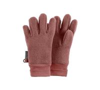 Sterntaler Guantes unisex para niños de microforro polar, con puños elásticos, Light Red Melange, 3