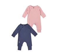Sterntaler Juego de 2 jugadores de bebé en tejido de punto acanalado para niños y bebés, suaves y cómodos, paquete de 2 unidades, multicolor, talla 68