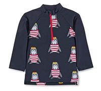 Sterntaler Langarm-Schwimmshirt Robbe, Camisa de protección de Sarpullido Bebé-Niños, Marine, 92