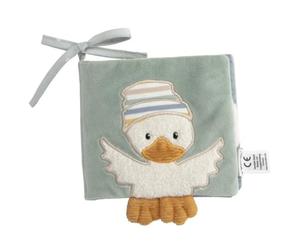 Sterntaler Libro de Juegos para bebé, diseño de Pato Edda Lou, de Tela, con chirrido y Papel Arrugado, Juguete para niños y niñas