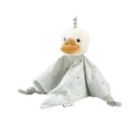 Sterntaler Manta de Peluche con diseño de Pato Edda Lou de Jersey, con sonajero para niños y niñas