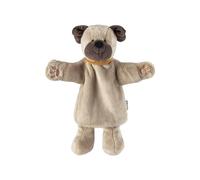 Sterntaler Marioneta de mano de perro - Juguete suave para niños para teatro de marionetas, narración, acurrucarse y promover el lenguaje - perfecto compañero de juegos y idea de regalo, color marrón