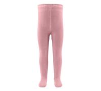 Sterntaler Medias en punto acanalado clásico - Medias para bebés y niños con alto porcentaje de algodón - Ropa de bebé suave y cómoda desde el nacimiento - Medias unisex, rosa mate, 128