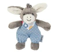 Sterntaler Mini-Spieltier 1 Peluche Emmi, Talla única, Color Gris/Azul Claro, (3052000)