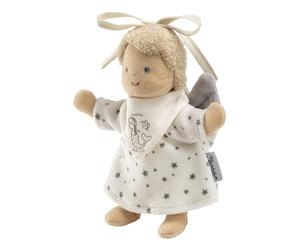 Sterntaler Muñeca de Juguete para Colgar, ángel de la Guarda con pañuelo para el Cuello, diseño del Signo del Zodiaco Virgo, Idea de Regalo para niños y niñas