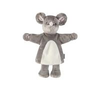 Sterntaler Muñeca de mano ratón - Juguete suave para niños para teatro de marionetas, narración, acurrucarse y promover el lenguaje - perfecto compañero de juegos y idea de regalo, color gris