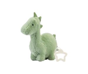 Sterntaler Música M Dino Rexi - Caja de música para bebé de peluche lavable con caja de música extraíble, canción de cuna de Mozart - ayuda para dormir, efecto calmante en casa y de viaje, color verde